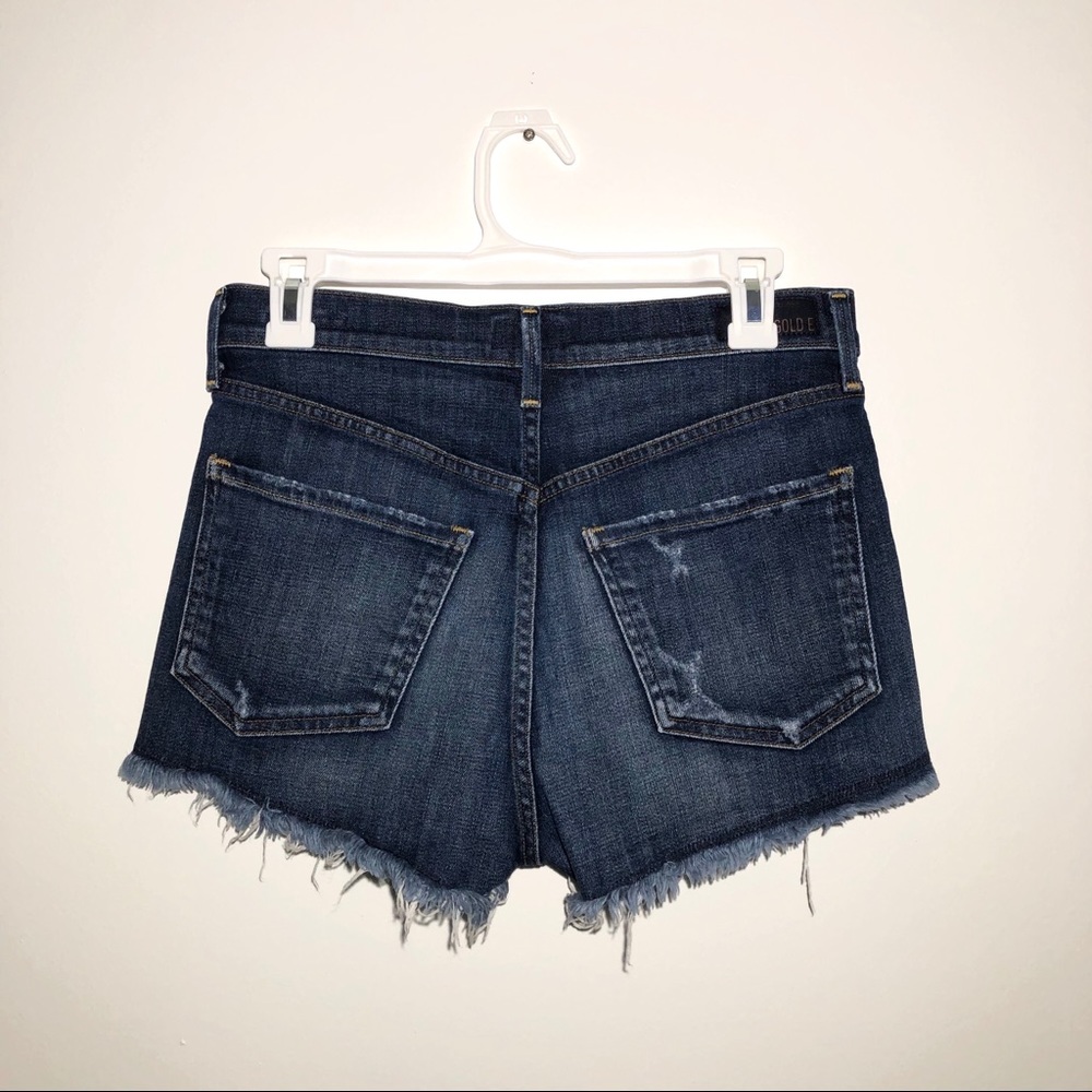 -SOLD- AGOLDE Jaden Shorts High Rise Denim - Picture 4 of 8